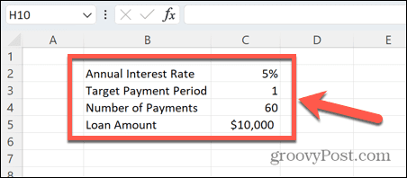Excel podrobnosti o pôžičke