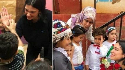 Dua Lipa sa stretáva so sýrskymi deťmi z utečencov!