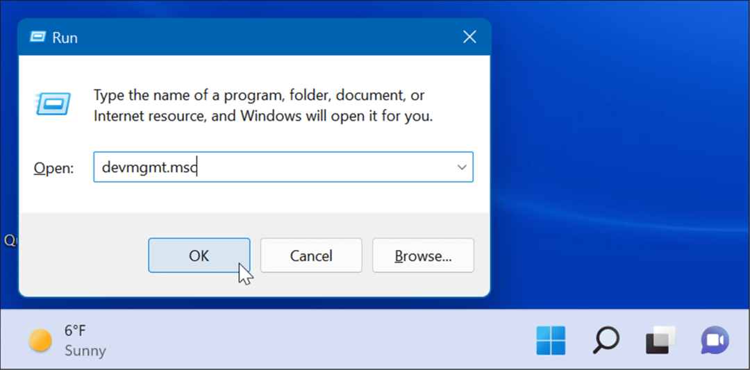 Opravný ovládač tlačiarne devmgmt nie je k dispozícii v systéme Windows 11