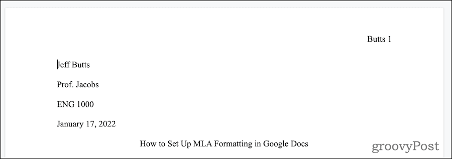 Dokumenty Google Ako nastaviť formát MLA v Dokumentoch Google