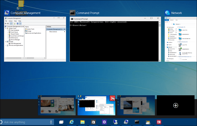 Zatvorte virtuálnu plochu systému Windows 10