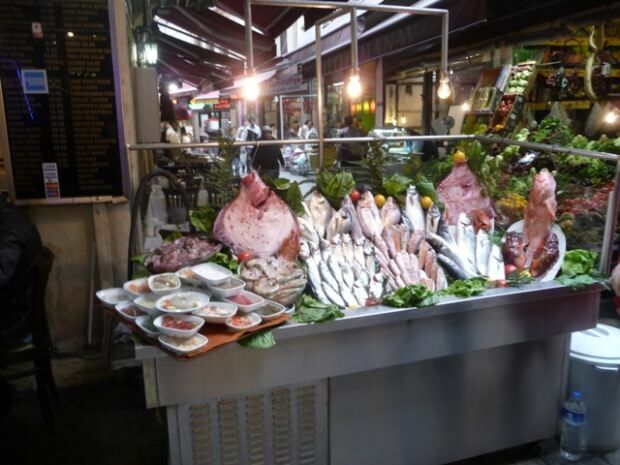 Rybí trh v Beyoğlu
