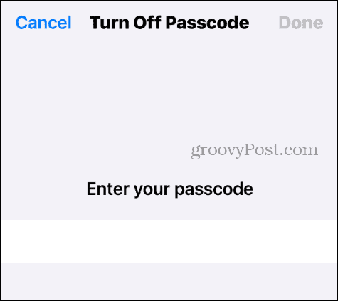 Zakážte prístupový kód na vašom iPhone