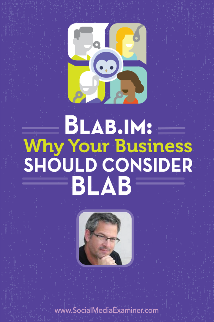 Blab.im: Prečo by vaše podnikanie malo zvážiť Blab: Vyšetrovateľ sociálnych médií