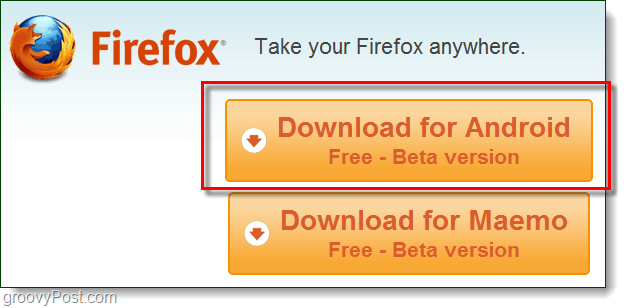 stiahnuť pre Android Firefox