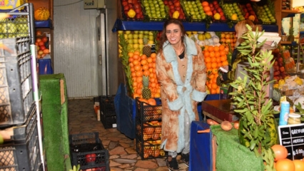 Nákup 300 EUR ovocia od Yıldız Tilbe
