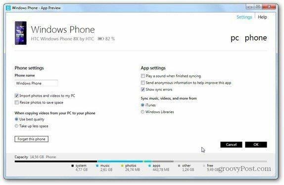 Ako prenášať údaje z Windows Phone 8 do vášho PC