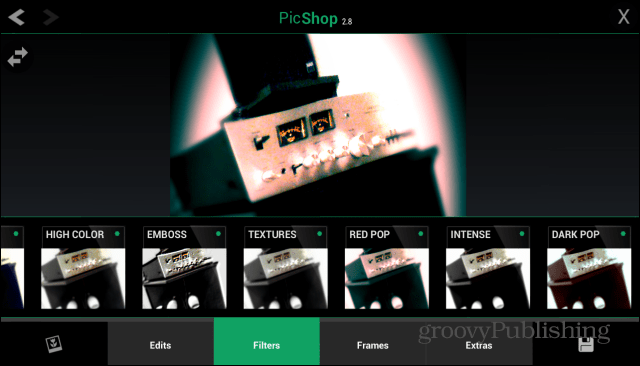 Filtre PicShop