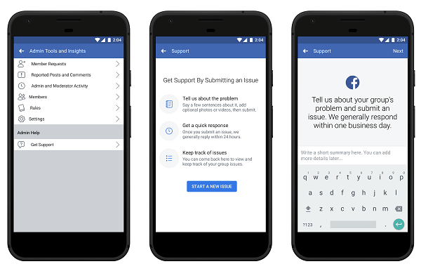 Facebook vylepšuje zdroje pre správcov a podporu pre skupiny.