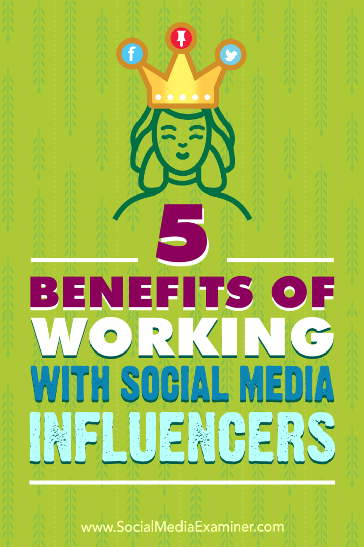 5 výhod práce s ovplyvňovateľmi sociálnych médií, autor: Shane Barker, referent pre sociálne médiá.