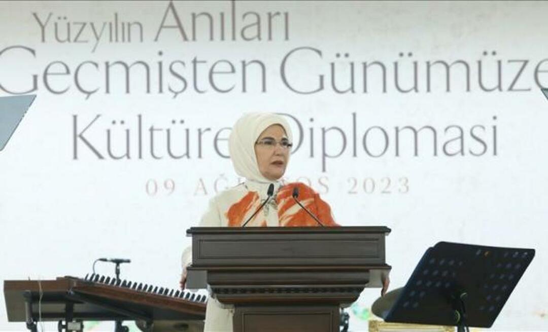 Emine Erdoğan sa pripojila k programu kultúrnej diplomacie: „Türkiye bude vždy na ihrisku“