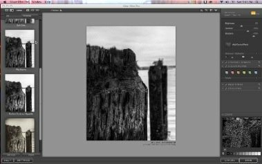 Nik Software Silver Efex Pro - softvér na prezeranie fotografického softvéru - Wet Rocks