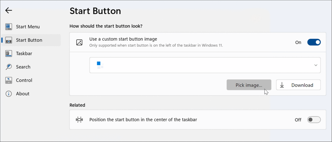 vylepšite ponuku Štart a panel úloh systému Windows 11 pomocou Štart11