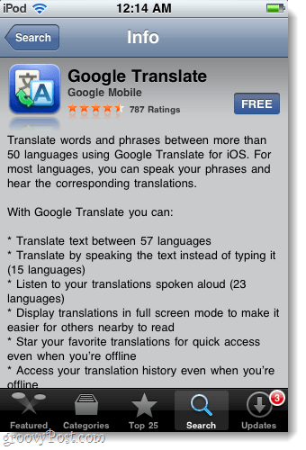 stiahnite si a nainštalujte aplikáciu Google preložiť pre iphone, ipad a ipod