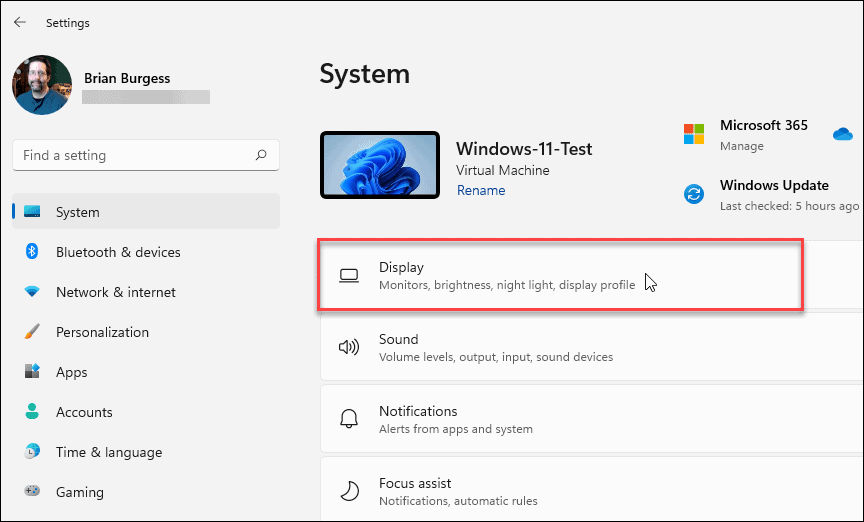 Systémové nastavenia Zobraziť Windows 11