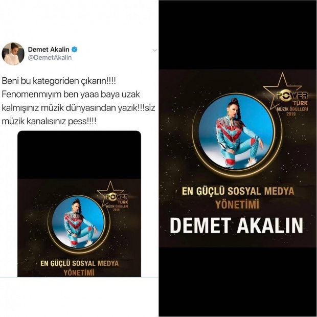 Ocenená kategória, ktorá privádza Demet Akalın k šialenstvu!