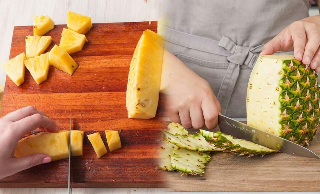 Ako najjednoduchšie ošúpať ananás? Ako nakrájať ananás? Aké sú metódy lúpania ananásu