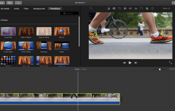 iMovie je vynikajúca možnosť úpravy videa pre začiatočníkov.