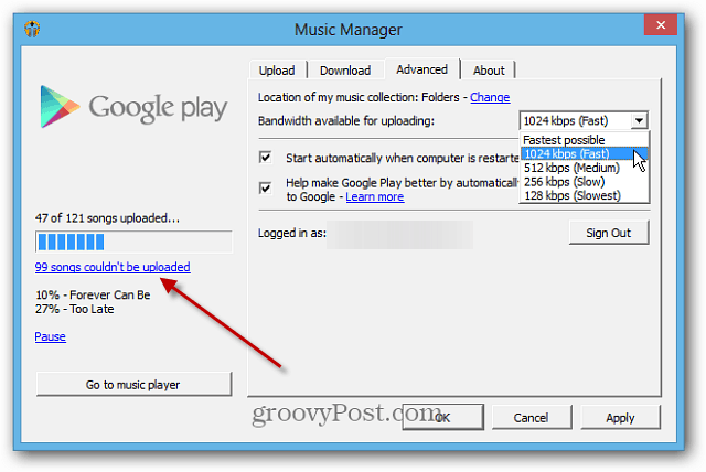 Ako používať službu Google Music Scan and Match