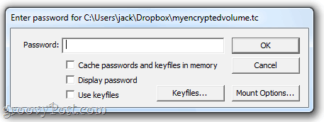 šifrovanie priečinka Dropbox