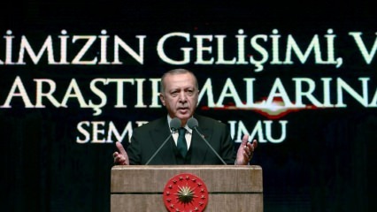 Poďakovanie prezidenta Erdoğana za Dirilişa Ertuğrula