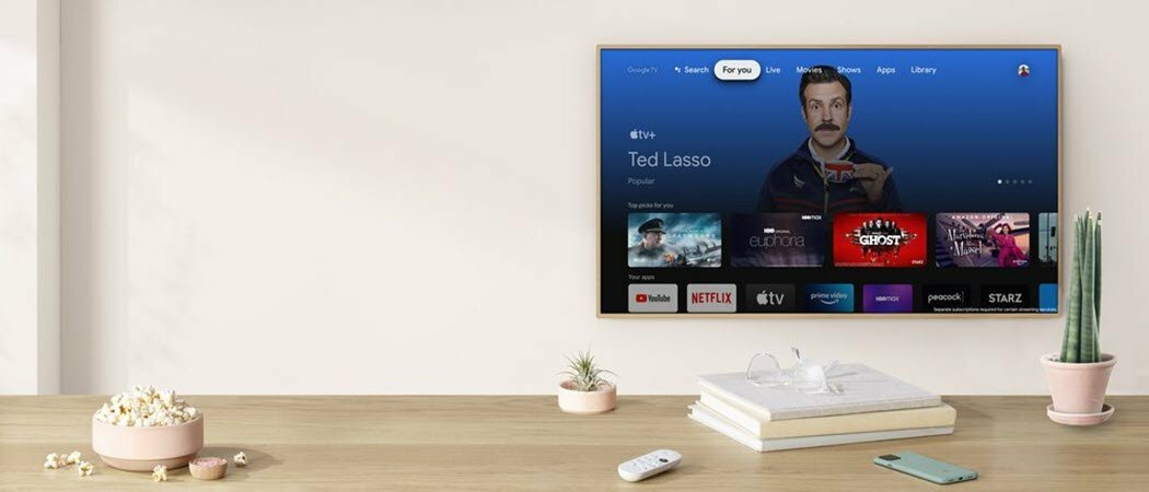 Apple TV prichádza na Chromecast s Google TV
