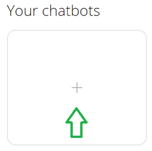 Vytvorte nového chatbota na Chatfuel.