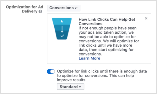 Optimalizácia Facebooku na doručovanie reklám
