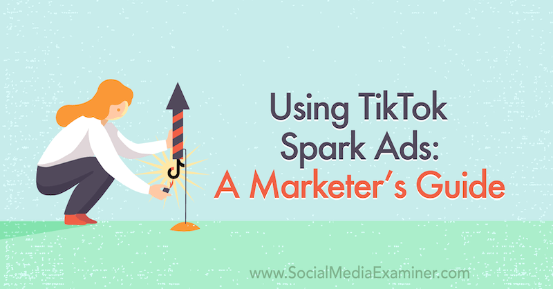 Používanie iskrových reklám TikTok: Príručka pre obchodníkov s prieskumom sociálnych médií.