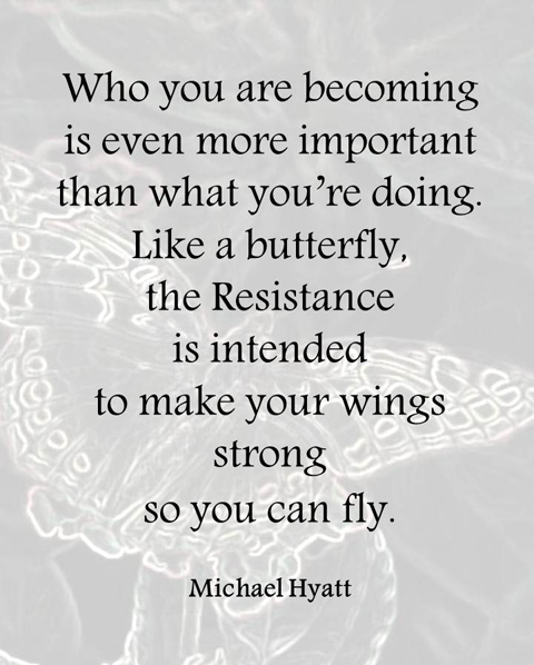 citát od Michaela Hyatta