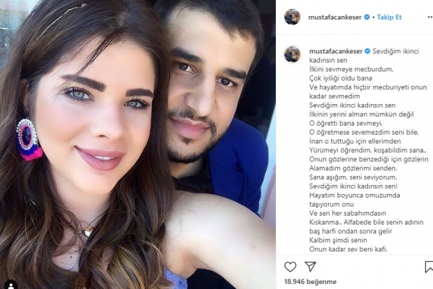 Zdieľanie Instagramu Mustafa Can Keser