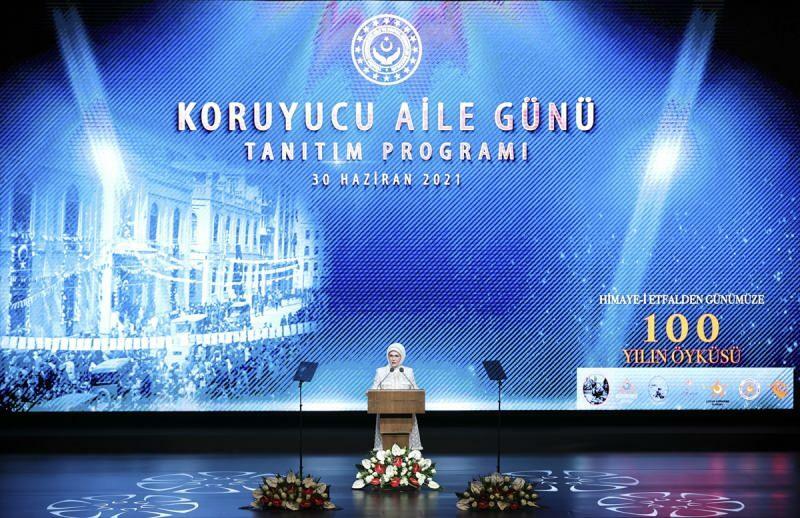 Emine Erdoğan: Nemáme žiadnu toleranciu voči špinavým rukám namiereným na deti