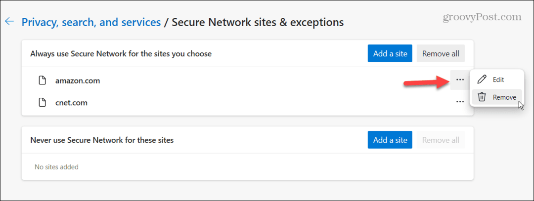 Použite Microsoft Edge VPN