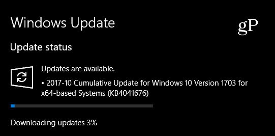 Spoločnosť Microsoft rozširuje kumulatívnu aktualizáciu systému Windows 10 KB4041676