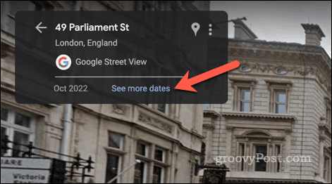 Výber starých snímok Street View v Mapách Google