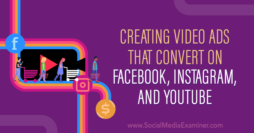 Vytváranie videoreklám, ktoré konvertujú na Facebooku, Instagrame a YouTube s postrehmi od Matta Johnstona z marketingového podcastu sociálnych médií.