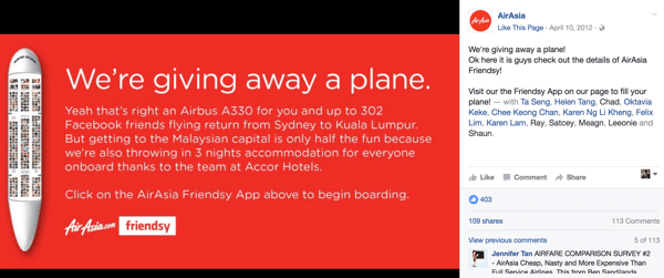 Spoločnosť AirAsia vytvorila kampaň na zvýšenie povedomia o značke na propagáciu novej trasy.