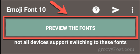 emoji fonty pre flipfont ukážku fontov
