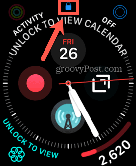ikona uzamknutia hodiniek Apple
