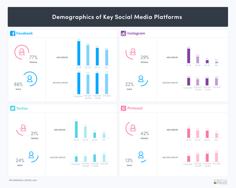 demografia sociálnych médií