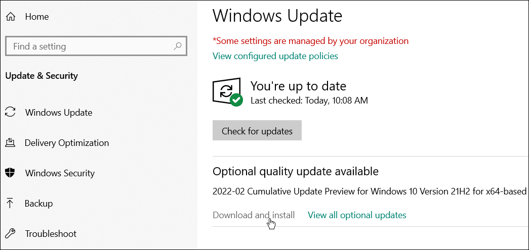 Oprava aktualizácie systému Windows Panel úloh systému Windows sa zobrazuje na celej obrazovke