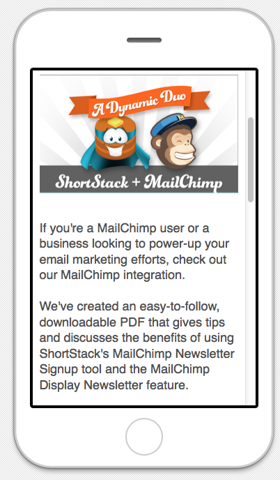 Mobilný marketing MailChimp