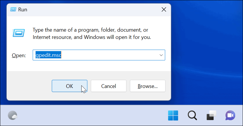 gpedit blokuje používateľom nastavenia v systéme Windows 11