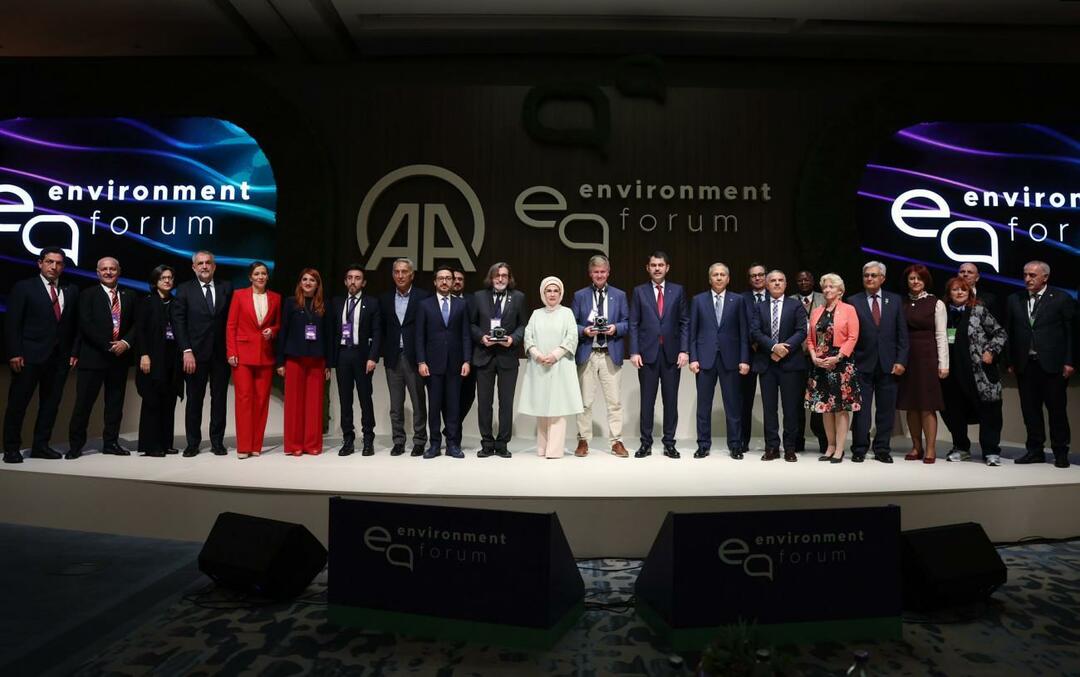 Emine Erdoğan poďakovala agentúre Anadolu na medzinárodnom fóre pre životné prostredie