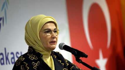 Správa „Medzinárodného dňa žien“ od prvej dámy Erdoğana!