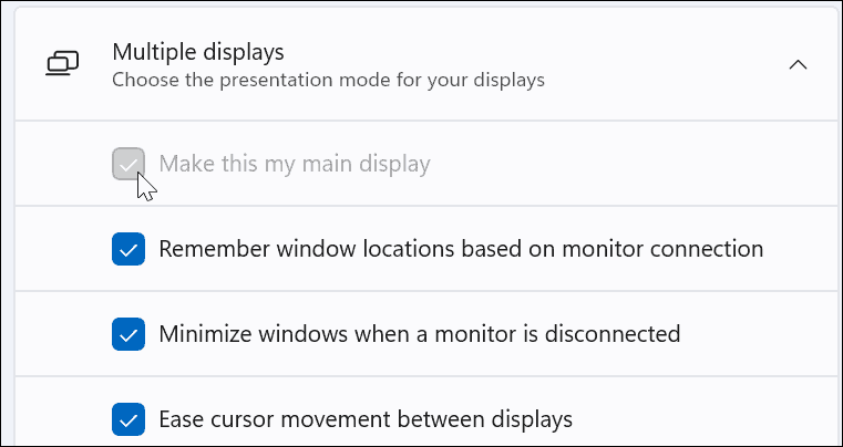 presunúť panel úloh na druhý monitor v systéme Windows 11
