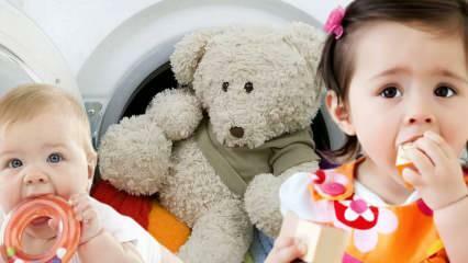 Ako čistiť detské hračky? Ako umývať hračky? 