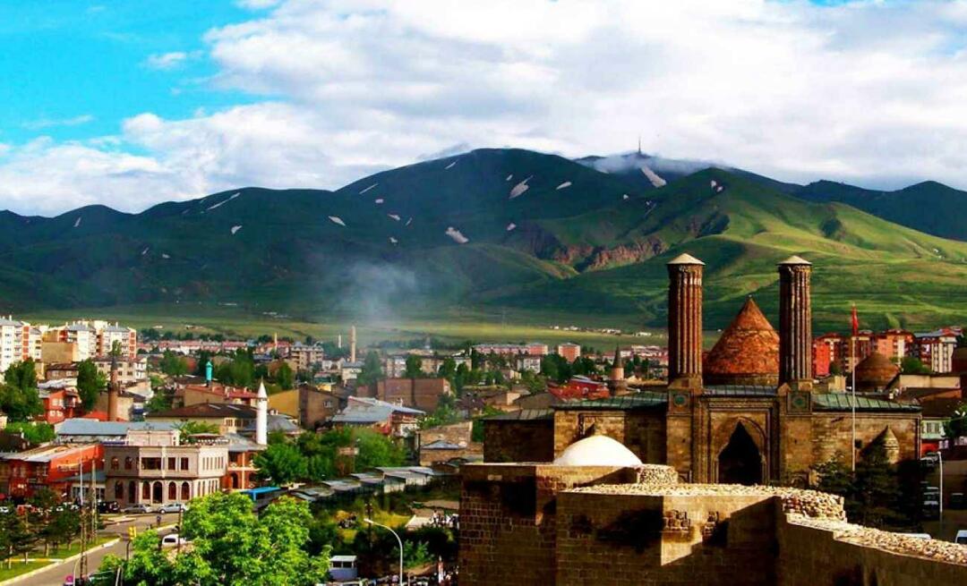 Kde je Erzurum? Aké miesta v Erzurum môžete navštíviť? Ako sa dostať do Erzurum?