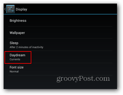 Ako používať funkciu Daydream na zariadení Nexus 7
