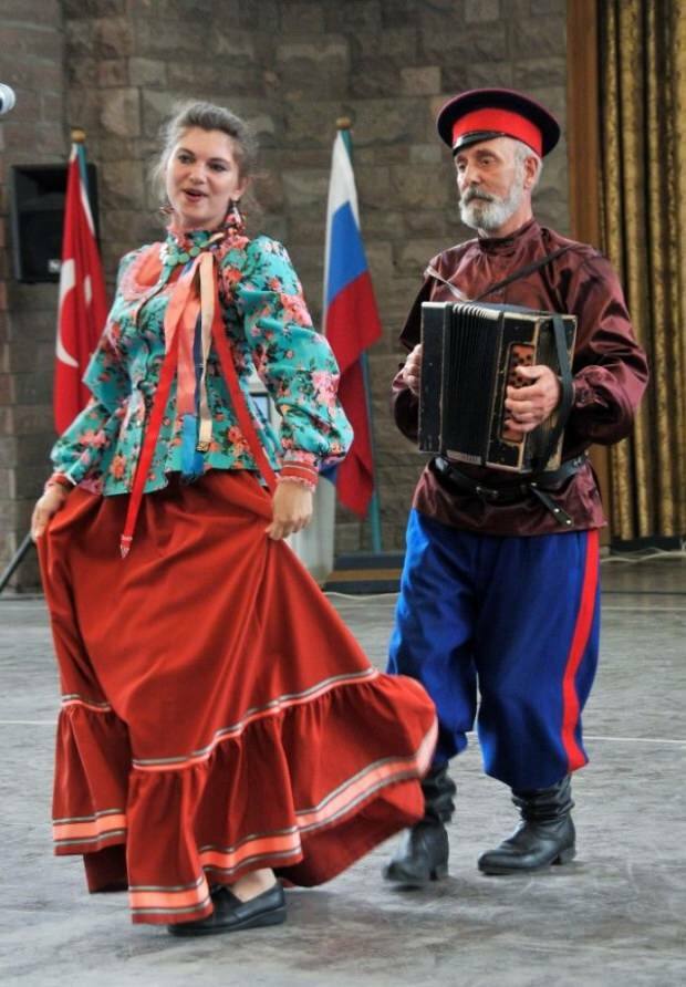 Ruská Cossack Choir, 2019 Turkey, Russia 